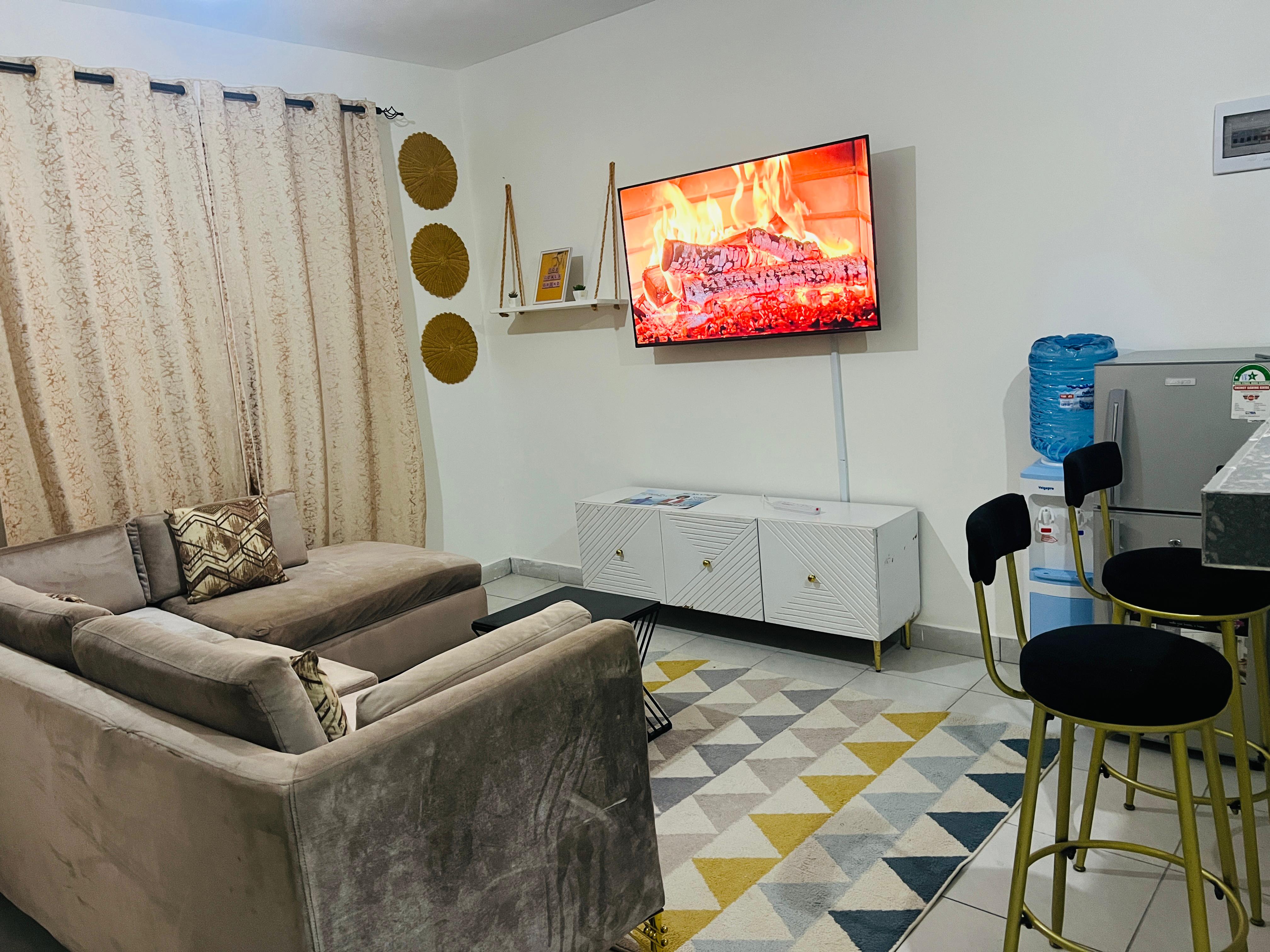 Kilifi Town Apartment Living Room